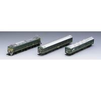 TOMIX N Gauge 98359 EF81 24series Twilight Express Basic A-Set 3 vagoni ferro...