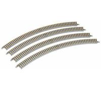 Tomix N Gauge Curvo Binario C317-45 F 4-piece Set 1852 Modello Forniture Nuovo
