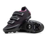 Tommaso Pista 100 SPD & Peloton Scarpe da donna - Pronti a guidare con tacchetti Peloton Delta o SPD per biciclette da strada e varie bici da interno - Esplora scarpe da ciclismo e accessori per bici