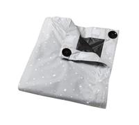 Tommee Tippee 491645 Sleeptight Portatile con Ventose 'Stick & Twist', Tenda oscurante, Regolabile e Leggera, in Moderno Tessuto Grigio, Extra-Large, 130 x 198 cm