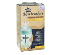 Tommee Tippee Advanced Anti-colica Blu Bottiglia 260ml Con Termosensibile Tubo