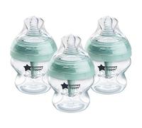 Tommee Tippee Biberon Advanced Anti-Colic con tettarella a flusso lento simile al seno, 150 ml, 0 m+, autosterilizzante, essenziali per l'alimentazione del bambino, confezione da 3