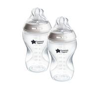 Tommee Tippee biberon anti-colica Natural Start 340ml, 2 pezzi con tettarella simile al seno materno, valvola anti-colica, autosterilizzante