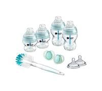 Tommee Tippee Biberon Anticolica, Tettarella Simile al Seno e Sistema di Ventilazione Anticolica, Dimensioni Misti, Trasparente, Colore e design possono variare