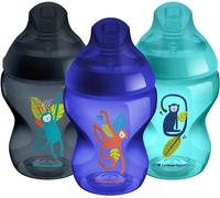 Tommee Tippee Closer To Nature Anti-colic Jungle biberon Slow Flow Blue 0m+ 3x260 ml