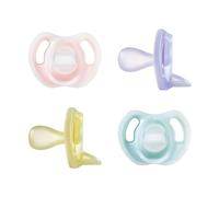 Tommee Tippee Ciucci ultra leggeri, 6-18 mesi, confezione da 4 pezzi, in silicone, senza BPA