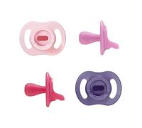 Tommee Tippee Succhietto light StayPut, design monoblocco in silicone, 28-36 mesi, Confezione da 4 pezzi