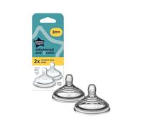 Tommee Tippee Closer To Nature Advanced Anti-coliche Teat 3m+ 2 pezzi - Tettarella Biberon