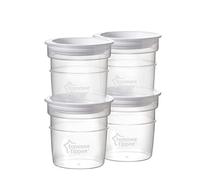 Tommee Tippee - Closer to Nature Sistema Conservalatte, 4 pezzi