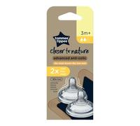Tommee Tippee Closer to Nature Tettarelle anticoliche, Flusso medio (2 Pezzi)