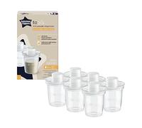 Tommee Tippee dosatori latte in polvere , confezione da 6, contenitori latte in polvere, ideali per allattare in viaggio, 8 misurini per vasetto