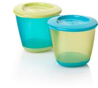 Tommee Tippee Pop-ups contenitore per alimenti 2x110 ml
