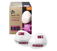Tommee Tippee Made for Me Daily - Seno usa e getta, sagomato, morbido, super assorbente e senza perdite, grande, confezione da 100