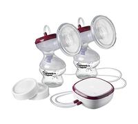 Tommee Tippee Made for Me - Tiralatte elettrico doppio - USB ricaricabile, bianco