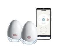 Tommee Tippee Tiralatte elettrico indossabile doppio Made for Me, a mani libere, in reggiseno, portatile e silenzioso, con 1 massaggio e 8 modalità rapide e 4 ore di durata della batteria