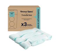 Tommee Tippee Sacchetti per mangiapannolini Twist & Click 3 ricariche da 10,5