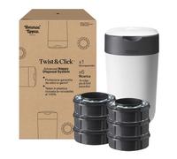 Tommee Tippee Starter set Mangiapannolini Twist & Click con 6 Ricariche con Pell