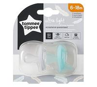 Tommee Tippee Succhietto Ultra-Light in Silicone, 6-18M, 2 pezzi