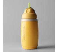 Tommee Tippee Tazza Termica con Cannuccia Flessibile, 266 ml, Borraccia Antigoccia per Bambini dai 12 Mesi in Su, con Chiusura a Scatto per Tenere la Cannuccia Pulita, Blu e Giallo, Confezione da 2