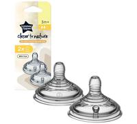Tommee Tippee Tettarella Tommee Tippee Closer to Nature 3+ flusso medio, 2pz