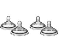 Tommee Tippee Tettarelle Anti-Colica Avanzato, Flusso Rapido, 6M+, 2 Pezzi (Confezione da 2)