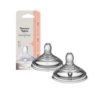 Tommee Tippee Natural Start Anti-Colic Teat tettarella per biberon Slow Flow 0m+ 2 pz