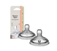 Tommee Tippee Tettarelle Natural Start con Ampio Collo, Flusso Variabile, Confezione da 2