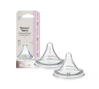 Tommee Tippee Tettarelle Natural Start Triangolari, Flusso Medio, confezione da 2