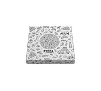 TOMMI Scatole in Cartone per Pizza 50x50x5 Confezione da 50 Pezzi