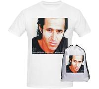 TOMMUP Casual T-Shirt Jean Jacques Goldman Singulier s 100 Cotton Men Round Neck Black L