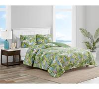 Tommy Bahama Aregada Dock Sky Quilt Set, King, Sky