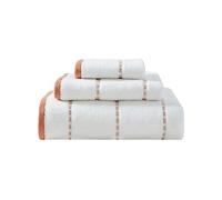 Tommy Bahama - Asciugamani da bagno, morbidi e ad alta assorbenza, certificati OEKO-TEX® (Ridley, arancione a tinta unita, 3 pezzi)