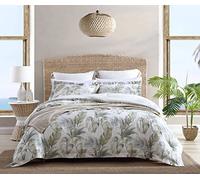 Tommy Bahama Collezione Waimea Bay | Set di biancheria da letto 100% cotone, reversibile, peso medio, ideale per tutte le stagioni, regina, verde