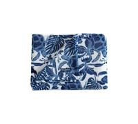 Tommy Bahama - Coperta in pile felpato, decorazione tropicale per la casa per letto o divano (Turtle Bay blu, 127 x 178 cm)