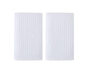 Tommy Bahama- Hand Towel Set, Highly Absorbent Cotton Bathroom Decor, Low Linting & Fade Resistant (Northern Pacific Yellow, 2 Piece)