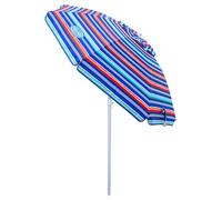 Tommy Bahama Ombrellone da spiaggia con inclinazione UPF 50+ con sfiato del vento