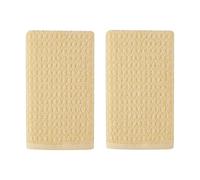 Tommy Bahama Set di asciugamani in cotone altamente assorbente, decorazione da bagno a basso pelucchi e resistente allo sbiadimento, 2 pezzi, giallo Pacifico settentrionale