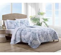 Tommy Bahama Set trapuntato, cotone, blu, king size