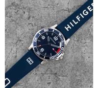 Tommy Hilfiger Orologio Analogico Quarzo Unisex Cinturino in Silicone 1720016