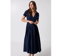 Tommy Hilfiger - 1985 PLeated Wrap Po WW0WW45733C1G Blu - Abbigliamento M Blu