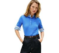 Tommy Hilfiger 1985 Reg Pique Polo SS Ww0Ww43224, Polo a Maniche Corte, Donna, Blu (Mesmerizing Blue), S