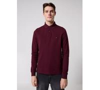 Tommy Hilfiger - 1985 Regular Ls Polo Rosso - Abbigliamento L Rosso