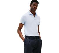 Tommy Hilfiger 1985 Slim Polo Mw0Mw17771, Polo a Maniche Corte, Uomo, Blu (Breezy Blue), M