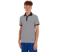 Tommy Hilfiger 1985 Slim Polo Mw0Mw17771, Polo a Maniche Corte, Uomo, Blu (Desert Sky/White), XL