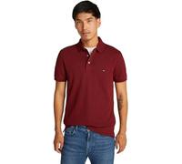 Tommy Hilfiger 1985 Slim Polo Mw0Mw17771, Polo a Maniche Corte, Uomo, Viola (Deep Rouge), M