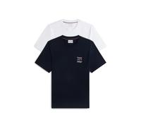 Tommy Hilfiger 2-pack Chest Graphic Navy/white Taglia: XXL | Magliette basic Outlet | Uomo | Blu