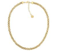 Tommy Hilfiger Gioielli da Donna: Bracciale a Catena in Acciaio Inossidabile Placcato Oro 23K e Collana Coordinata