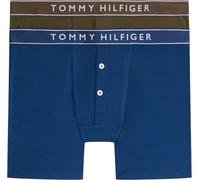 Tommy Hilfiger 2p Button Fly Boxer Um0um03879 Boxer Slip Uomo (Pacco da 2)