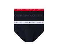 Tommy Hilfiger Uomo Slip Hipster Confezione da 3 con Fascia con Logo, Multicolore (des Sky/Primary Red/White), M
