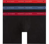 Tommy Hilfiger 3p Boxer Brief WB Um0um03874 Slip, Blue (Fre Rd/AE Sea/RAS Ju), M Uomo